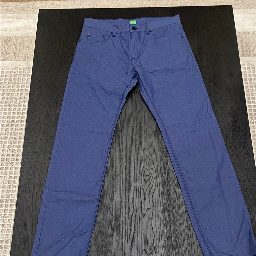 Hugo Boss Navy Chinos